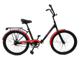 Велосипед складной Aist Smart 24 1.1 черно-красный